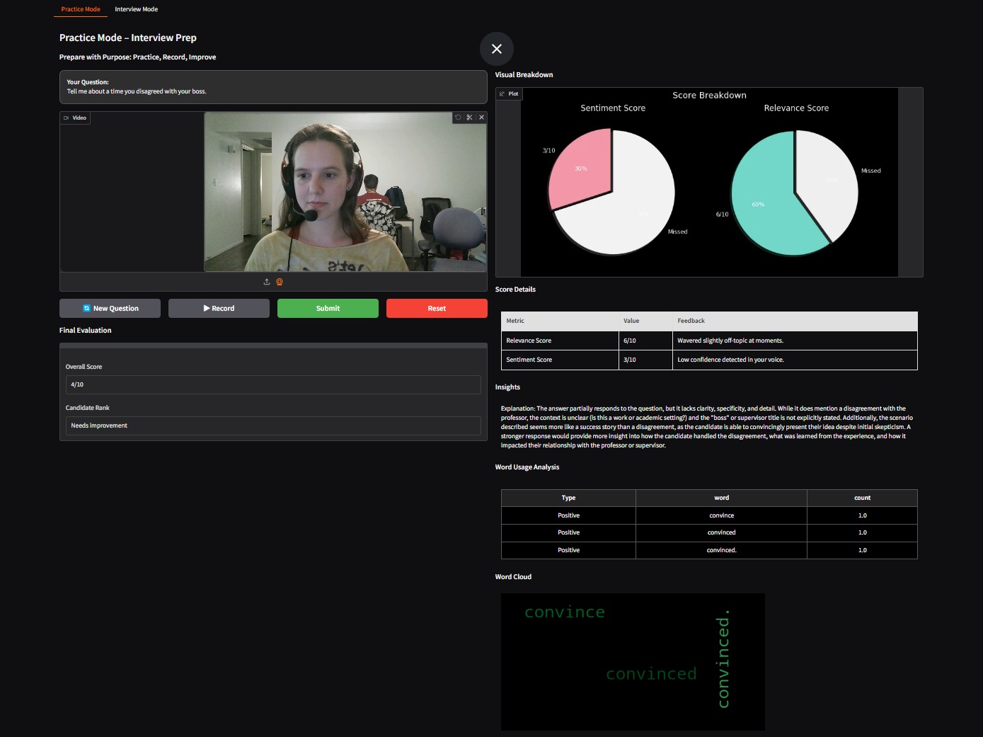 Pitch Perfect AI Interview Platform Preview
